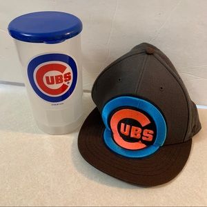 Chicago Cubs Baseball Hat & Cup!